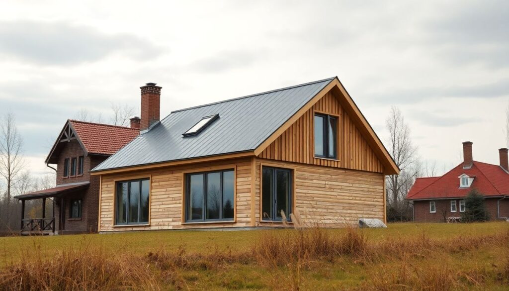 Что такое ипотека на строительство каркасного дома? - иллюстрация