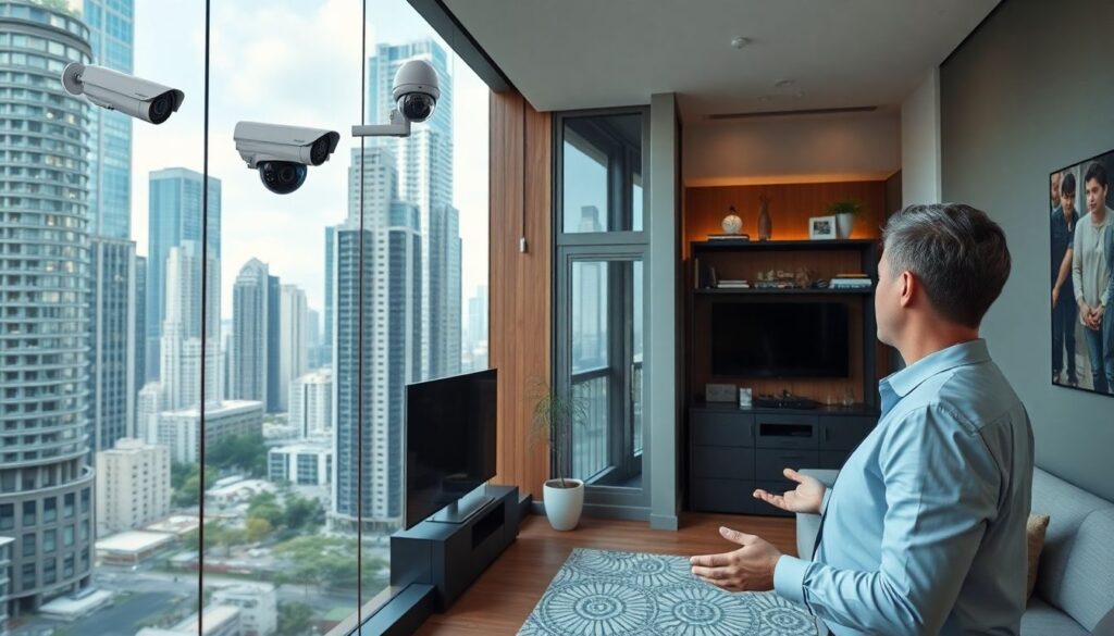 Как происходит оценка квартиры, если она находится в доме с видеонаблюдением? - иллюстрация